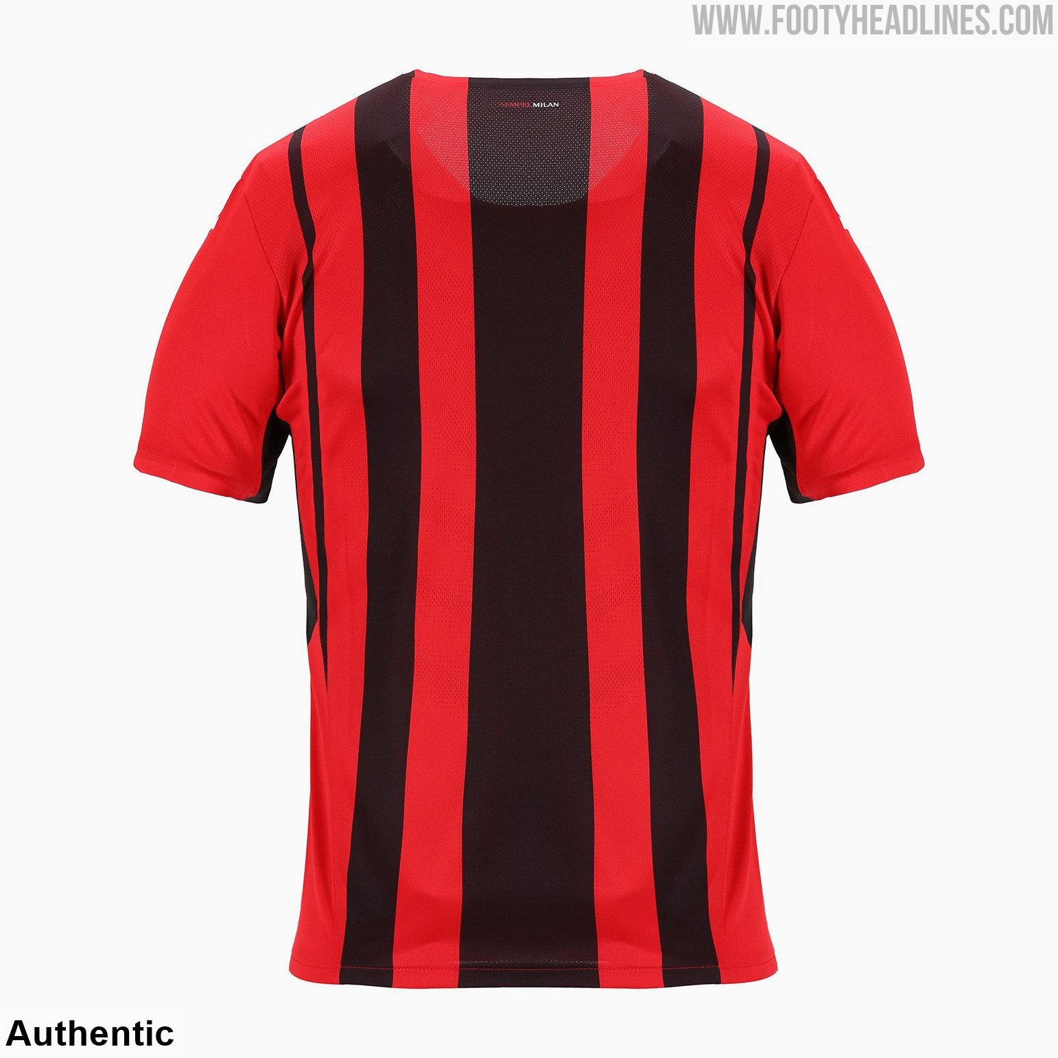 Puma AC Milan 21-22 Home Kit - Authentic vs Replica | Different 